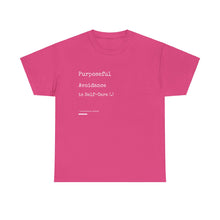 Load image into Gallery viewer, Purposeful Avoidance is Self-Care Unisex Heavy Cotton Tee
