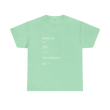Load image into Gallery viewer, Reclaim Your PTO Like it&#39;s Reparations Unisex Heavy Cotton Tee Express Delivery available
